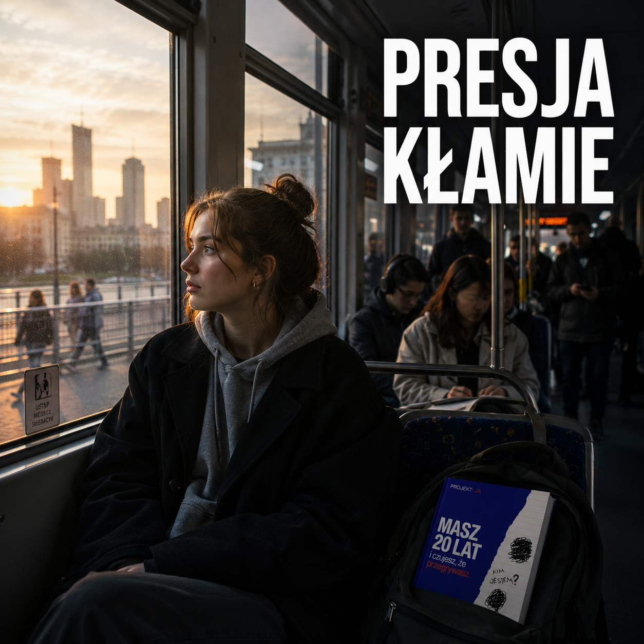 Presja otoczenia i młoda osoba szukająca swojej drogi